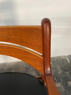 Erik Buch Erik Buch Teak Desk Chair with Arms for Christiansen M belfabrik - 3896446