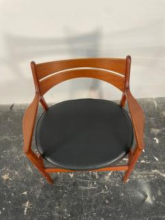 Erik Buch Erik Buch Teak Desk Chair with Arms for Christiansen M belfabrik - 3896448