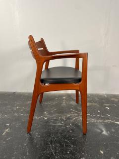 Erik Buch Erik Buch Teak Desk Chair with Arms for Christiansen M belfabrik - 3896449