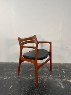 Erik Buch Erik Buch Teak Desk Chair with Arms for Christiansen M belfabrik - 3896452