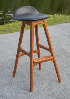Erik Buch Erik Buch for O D Mobler Vintage Danish Solid Teak Bar Stool - 4206700