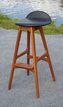 Erik Buch Erik Buch for O D Mobler Vintage Danish Solid Teak Bar Stool - 4206702