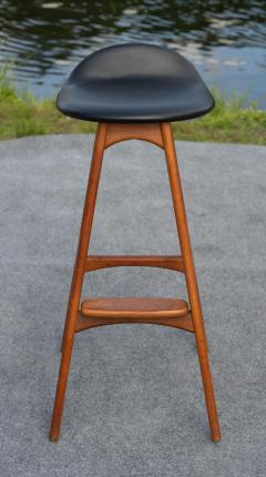 Erik Buch Erik Buch for O D Mobler Vintage Danish Solid Teak Bar Stool - 4206717