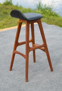 Erik Buch Erik Buch for O D Mobler Vintage Danish Solid Teak Bar Stool - 4206728