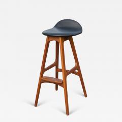 Erik Buch Erik Buch for O D Mobler Vintage Danish Solid Teak Bar Stool - 4207852