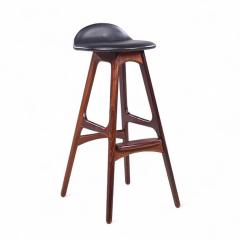 Erik Buch Erik Buch for Oddense M bler OD 61 Danish Rosewood Bar Stools Set of 4 - 4285978
