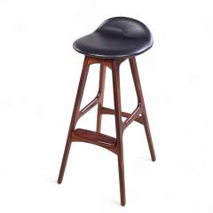 Erik Buch Erik Buch for Oddense M bler OD 61 Danish Rosewood Bar Stools Set of 4 - 4285983