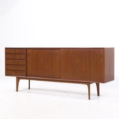 Erik Buch Erik Buch for Oddense Maskinsnedkeri Mid Century Danish Teak Credenza - 4092546