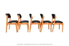 Erik Buch Mid Century Erik Buch Model 49 Teak Dining Chairs five - 3003187