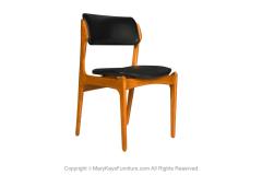 Erik Buch Mid Century Erik Buch Model 49 Teak Dining Chairs five - 3003190