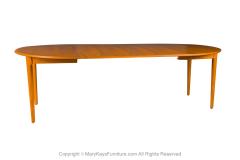 Erik Buch Mid Century Erik Buch for Povl Dinesen Danish Teak Extendable Dining Table - 2978233