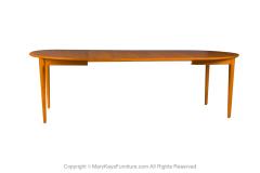 Erik Buch Mid Century Erik Buch for Povl Dinesen Danish Teak Extendable Dining Table - 2978234