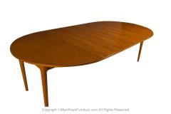 Erik Buch Mid Century Erik Buch for Povl Dinesen Danish Teak Extendable Dining Table - 2978238