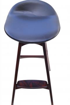 Erik Buch Pair of Erik Buch Buck OD 61 Vintage Bar Stools Rosewood Set Two - 2400381