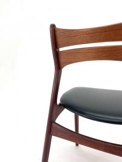 Erik Buch Set of 12 Erik Buch Teak Dining Chairs Model 310 for Christiansen M belfabrik - 3419806