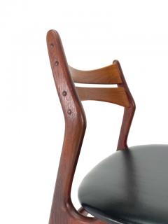 Erik Buch Set of 12 Erik Buch Teak Dining Chairs Model 310 for Christiansen M belfabrik - 3419826