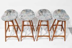 Erik Buch Set of Four Counter Height Stools by Erik Buch 1960s - 1846018