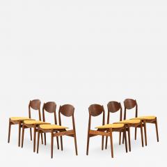 Erik Buck Dining Chairs Produced by Vamo M belfabrik - 1997465