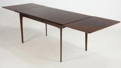 Erik Buck Exceptional Scandinavian Modern Rosewood Draw Leaf Table by Erik Buck - 2299961