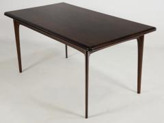 Erik Buck Exceptional Scandinavian Modern Rosewood Draw Leaf Table by Erik Buck - 2299964