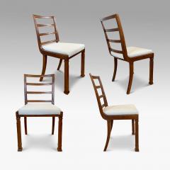 Erik Chambert Quartet of Modern Classicism Chairs by Erik Chambert - 3488661