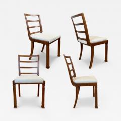 Erik Chambert Quartet of Modern Classicism Chairs by Erik Chambert - 3490274