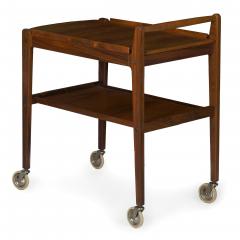 Erik Gustafsson Swedish Mid Century Modern Accent Table Serving Bar Cart by Erik Gustafsson - 1180759