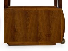 Erik Gustafsson Swedish Mid Century Modern Accent Table Serving Bar Cart by Erik Gustafsson - 1180766