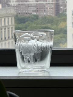 Erik H glund Glass Vase by Erik H glund for Boda - 4820439