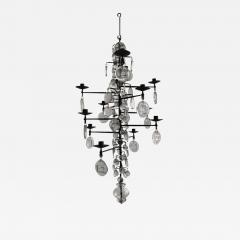 Erik H glund Mid Century Modern Twelve Arm Chandelier By Erik H glund - 885830