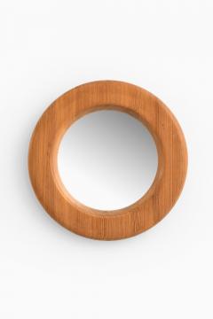 Erik H glund Mirror with Oregon Pine Frame by Erik H glund 1950s - 4456025