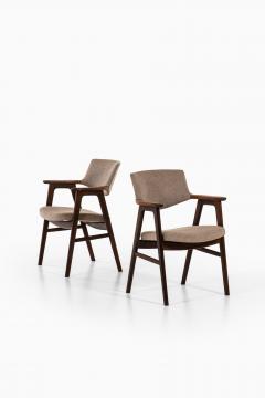 Erik Kirkegaard Armchairs DIning Chairs Produced by H ng Stolefabrik - 1951698