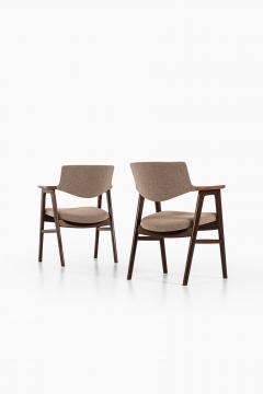 Erik Kirkegaard Armchairs DIning Chairs Produced by H ng Stolefabrik - 1951703