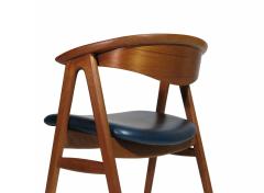 Erik Kirkegaard Pair of Restored Danish Teak Armchairs by Erik Kirkegaard - 4567961