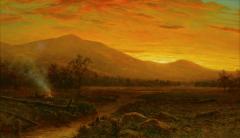 Erik Koeppel Morning Fire Thorn Mountain - 2824380