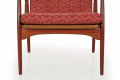 Erik Kollig Andersen Andersen Pedersen for Horsnaes Danish Sculpted Teak Arm Chair - 719507