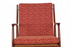 Erik Kollig Andersen Andersen Pedersen for Horsnaes Danish Sculpted Teak Arm Chair - 719508