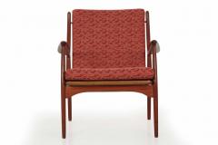 Erik Kollig Andersen Andersen Pedersen for Horsnaes Danish Sculpted Teak Arm Chair - 719509