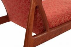 Erik Kollig Andersen Andersen Pedersen for Horsnaes Danish Sculpted Teak Arm Chair - 719512