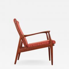 Erik Kollig Andersen Andersen Pedersen for Horsnaes Danish Sculpted Teak Arm Chair - 719804