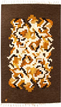 Erik Lundberg Carpet Model Korall Brun Produced by V vareg rden - 1935351