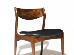 Erik Ole J rgensen Ten 10 Mid 20th Century Brazilian Rosewood PE Jorgensen Danish Dining Chairs - 4387907