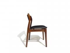 Erik Ole J rgensen Ten 10 Mid 20th Century Brazilian Rosewood PE Jorgensen Danish Dining Chairs - 4387908