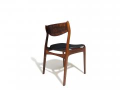Erik Ole J rgensen Ten 10 Mid 20th Century Brazilian Rosewood PE Jorgensen Danish Dining Chairs - 4387909
