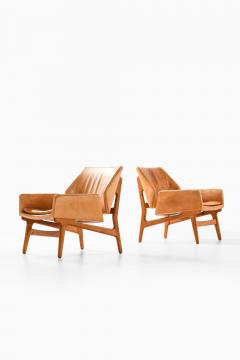 Erik Ostermann Pair of Scandinavian Modern Easy Chairs by Erik Ostermann 1954 - 4744290