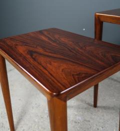 Erik Riisager Hansen Erik Riisager Hansen Rosewood Nesting Tables Haslev 1960s Denmark - 2284804