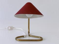 Erik W rn Lovely Mid Century Brass Table Lamp by Erik W rn for Gnosj Sweden 1950s - 3874654