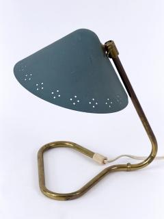 Erik W rn Lovely Mid Century Brass Table Lamp by Erik W rn for Gnosj Sweden 1950s - 4756191