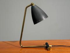 Erik W rn Table Lamps Metal Brass Sweden 1950s - 4467259