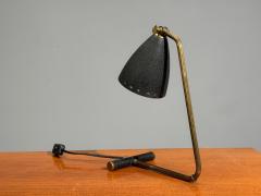 Erik W rn Table Lamps Metal Brass Sweden 1950s - 4467261